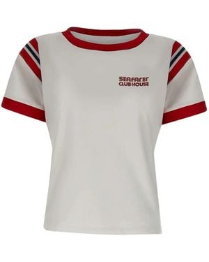 The Seafarer T-Shirt Sacai - Blanc