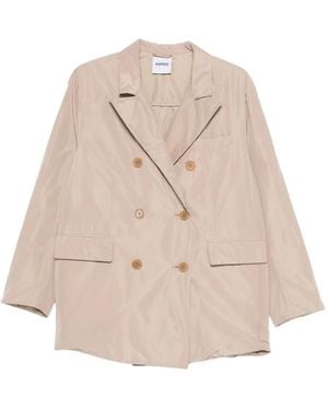 Aspesi Double-breasted blazer - Neutro