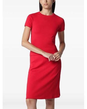 Flore Flore T-Shirt Mit Auto-Print - Rot