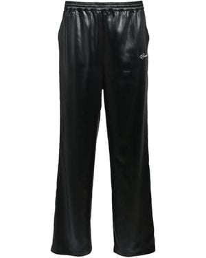 BREATH Script Logo Track Trousers - Black