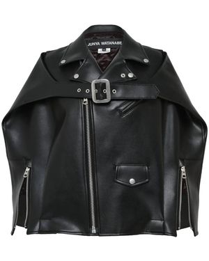 Junya Watanabe Chaqueta con hebilla de x Comme des Garçons - Negro