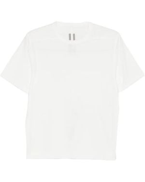 Rick Owens Crew Neck Short Sleeve T-Shirt (Size 40) - White