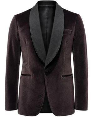 Franzese Collection Oscar-Winning Ccarpet Blazer - Black