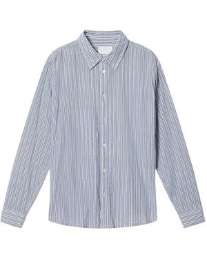 Isabel Marant Camisa Cybilio a rayas - Azul