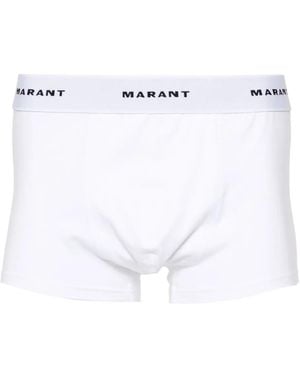 Isabel Marant Billy Organic-Cotton Briefs - White