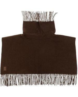 By Malene Birger Turtla Fringed Scarf - Brown