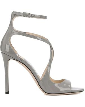 Jimmy Choo Azia 95 Sandals - White