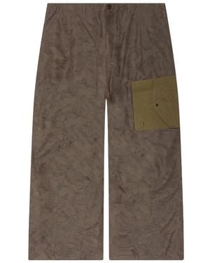 AWAKE NY Patch-Pocket Pants - Brown