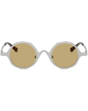 Emporio Armani Round-Frame Sunglasses - Natural