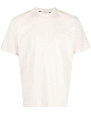 Sunnei T-Shirt Mit Logo-Print - Weiß