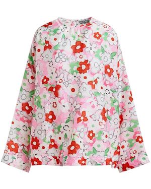 Essentiel Antwerp Floral-Print Blouse - White