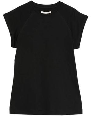 Psophia Raglan-Sleeve T-Shirt - Black