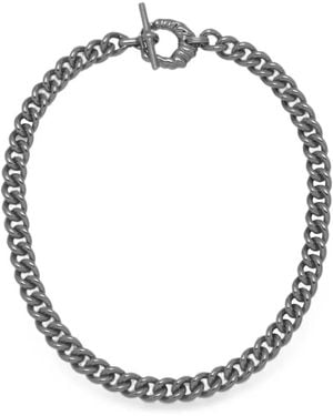 Yoj Curb Chain Necklace - Metallic