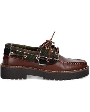 Barbour Darras Boat Shoes - Brown