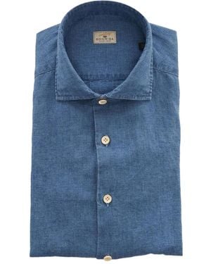 Sonrisa Geruit Overhemd - Blauw