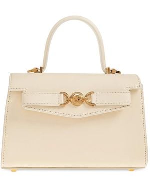 Versace メドゥーサ '95 レザートートバッグ - ナチュラル