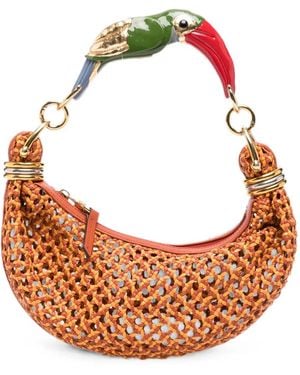 Chloé Small Bracelet Leather Shoulder Bag - Pink