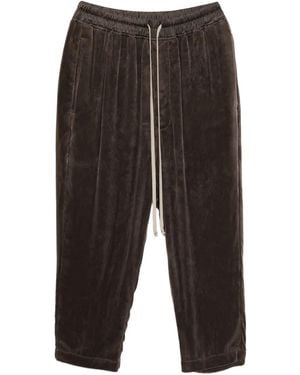 Rick Owens Astaires Cropped Trousers - Grey