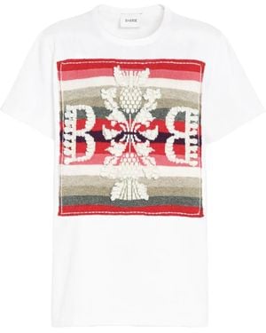 Barrie ロゴパッチ Tシャツ - ホワイト