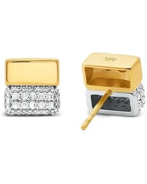 Michael Kors ダイヤモンド ピアス - メタリック