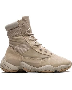 adidas Yeezy 500 Lace-Up Boots - Natural