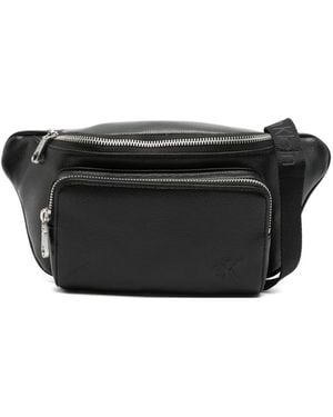 Calvin Klein Logo-Embossed Belt Bag - Black