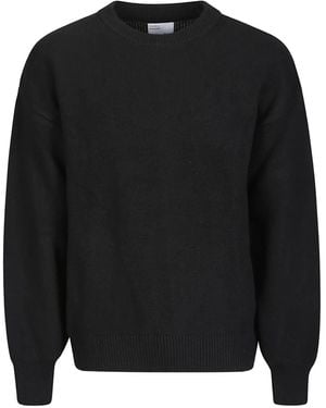 COLORFUL STANDARD Pullover mit rundem Ausschnitt - Schwarz