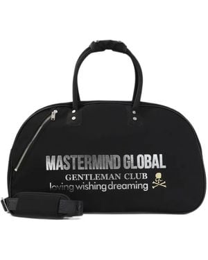 Mastermind Japan Logo-Print Duffle Bag - Black