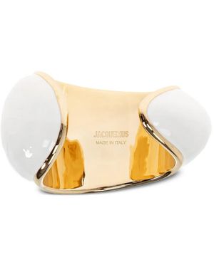 Jacquemus Skulpturale Raisin Armspangen - Mettallic