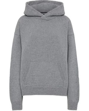 DSquared² Jersey Con Bolsillo Y Capucha - Gris