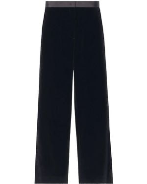 Fabiana Filippi Velvet Trousers - Blue