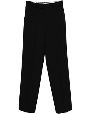 Rohe Pressed-Crease Trousers - Black