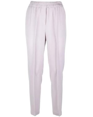 Via Masini 80 Elasticated Pants - Purple