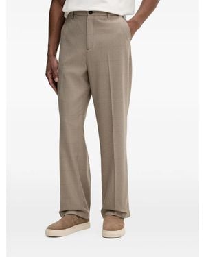 Les Deux Randall Checked Pants - Natural