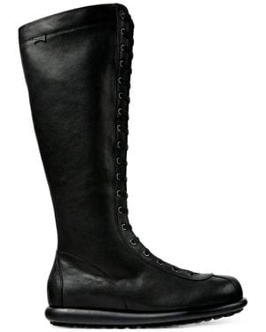 Camper Pelotas Ariel Lace-Up Boots - Black