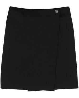 Sportmax Wrapped Mini Skirt - Black
