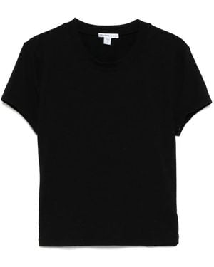 James Perse クロップド Tシャツ - ブラック