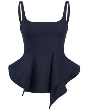 KHAITE Loa Top - Blue