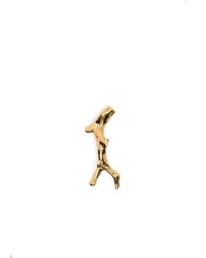 Wouters & Hendrix Branch-Shape Earring - Metallic