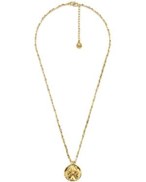 Goossens Talisman Astro Pisces Necklace - Metallic