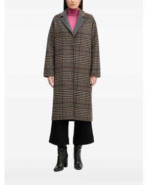 Joseph Ribkoff Abrigo A Cuadros - Multicolor