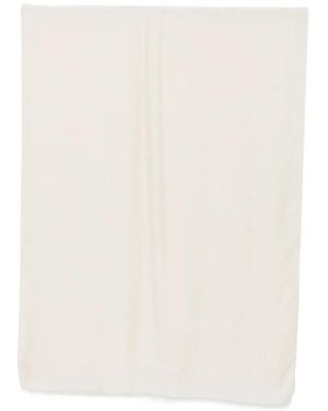 Max Mara Jacquard-Schal - Weiß