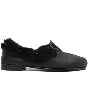 Hereu Mocassini Con Bordo - Nero