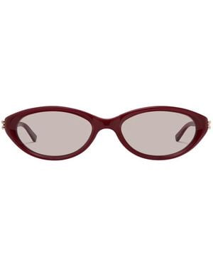 Gentle Monster Gafas De Sol Zest Con Montura Oval - Rosa