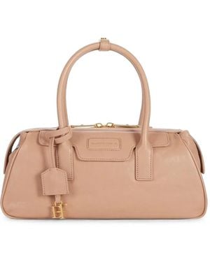 Elisabetta Franchi Small Boston Bag - Pink