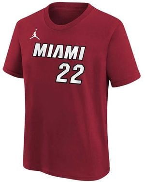 Nike Miami Heat Jimmy Butler T-Shirt - Red