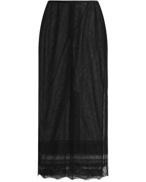 Dolce & Gabbana Tulle Skirt - Black