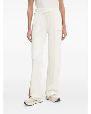 Guess Side-Stripe Drawstring Track Trousers - White
