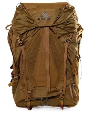Gregory Maven 48 Buckle-Fastening Mesh-Panelled Backpack - Natural