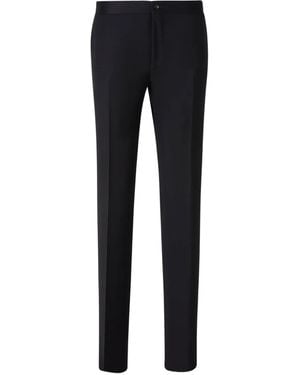 Canali Wool Trousers - Blue